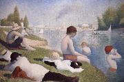 Bathers at Asnieres Georges Seurat